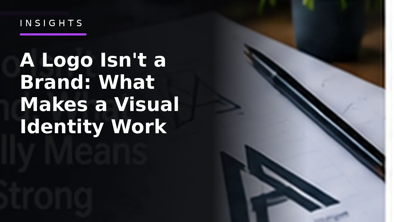 A Logo Isn't a Brand: What Makes a Visual Identity Work