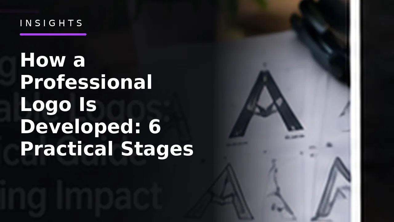 How a Professional Logo Is Developed: 6 Practical Stages How a Professional Logo Is Developed: 6 Practical Stages